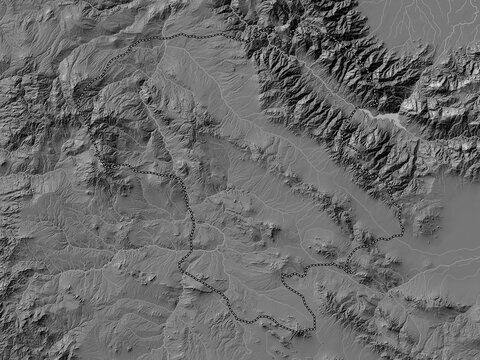 Zanjan, Iran. Bilevel. No legend