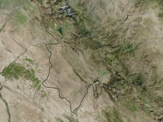 As-Sulaymaniyah, Iraq. High-res satellite. No legend