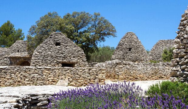 France, Provence, Village of Bories in Gordon.
