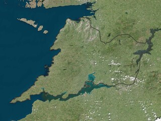 Clare, Ireland. Low-res satellite. No legend