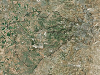 Jerusalem, Israel. High-res satellite. No legend