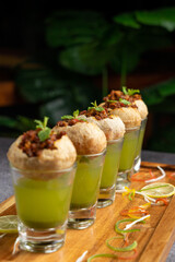 Pani Puri Shots