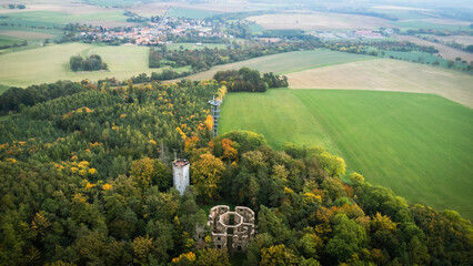 Belvedere - baroque chateau / summer house in Suchdol near Kutná Hora, Czech Republic. 