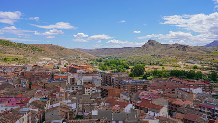 Fototapeta premium Spanish town
