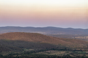 Obraz premium sunrise in the mountains