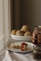 breakfast in the kitchen