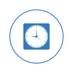 Walls watch alarm clock icon | Circle version icon |