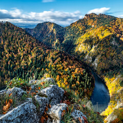 Pieniny. Przełom Dunajca. Polska.