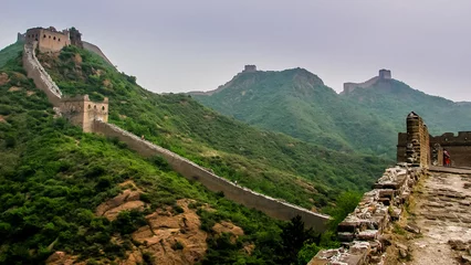 Fotobehang great wall China © Agata Kadar