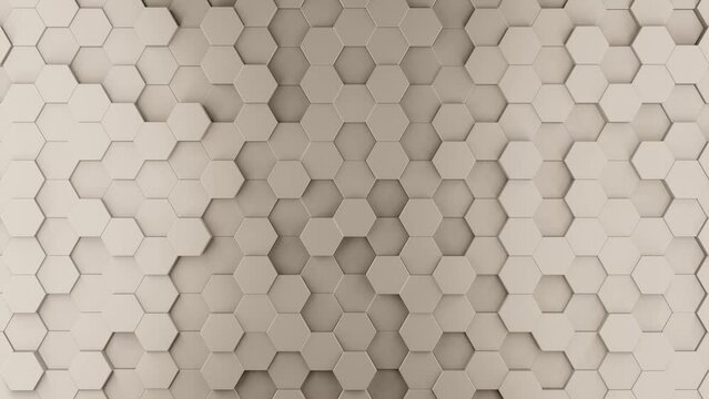 Modern geometric background. Hexagon background. Abstract 3d