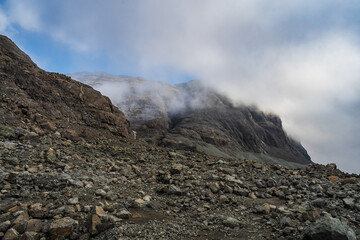 Landscape of the Vatnajökull Glacier (Iceland)