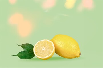 Tasty fresh ripe juicy citrus fruits