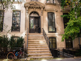 entrance to the house