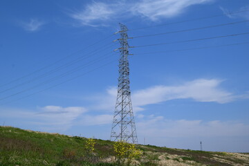 送電塔 高電圧交流