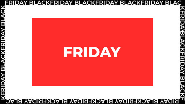 Black Friday Promo Dynamic Intro Title