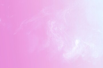 Fototapeta na wymiar White soft smoke on color background