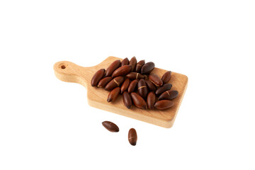Brazil nuts or Baru seed, also known as baru nut, or chiquitania almond, is the seed of Dipteryx...