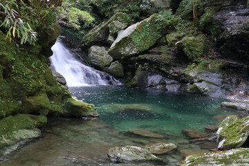 蛇渕の滝　瀬戸川渓谷　（高知県　土佐町）