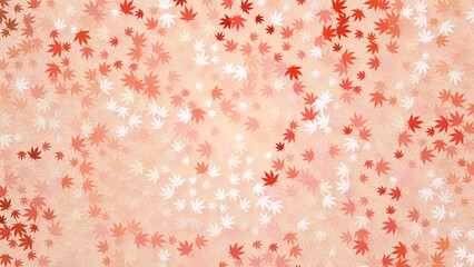 紅葉の壁紙　淡い色