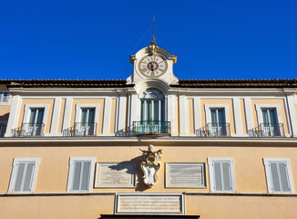 The Papal Palace of Castel Gandolfo (or Apostolic Palace of Castel Gandolfo is a museum belonging to the Holy See