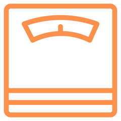 scale balance weight measure outline icon