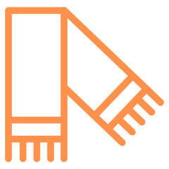 scarf outline icon