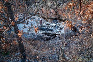 Wildfire Wreckage, California

