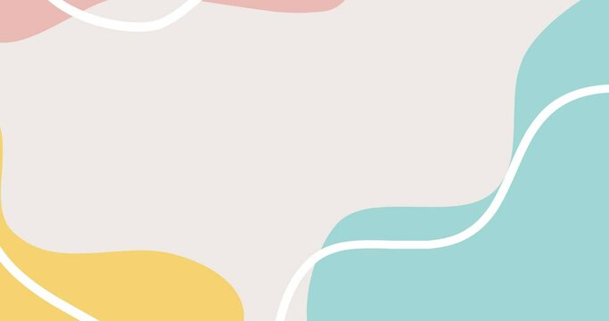 soft pastel color gradient abstract arch background animation