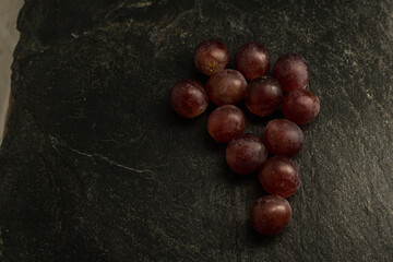 Obraz premium 12 twelve grapes for New Year and Christmas tradition