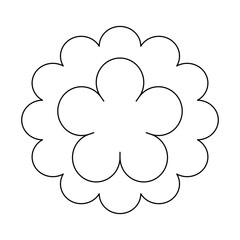 Vector line flower gift box footage background wallpaper and seamless artwork illustration texture of vector graphic design isolated flat trendy design for fabric cotton beautiful pattern colorful 