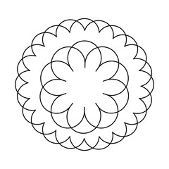 Vector line flower gift box footage background wallpaper and seamless artwork illustration texture of vector graphic design isolated flat trendy design for fabric cotton beautiful pattern colorful 