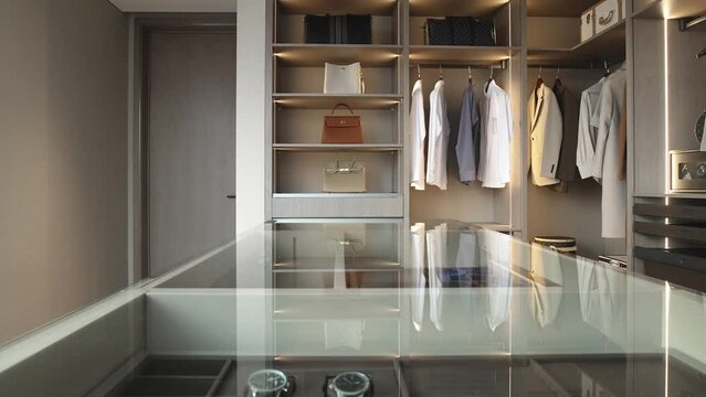 walk-in closet interior