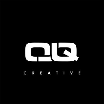 OJQ Letter Initial Logo Design Template Vector Illustration