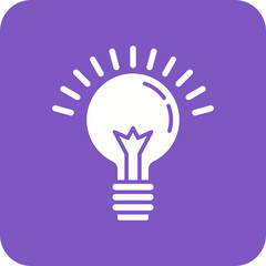 Tips Multicolor Round Corner Glyph Inverted Icon