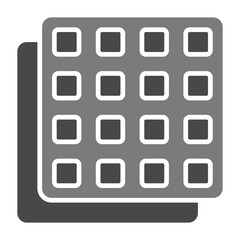 Apps Greyscale Glyph Icon
