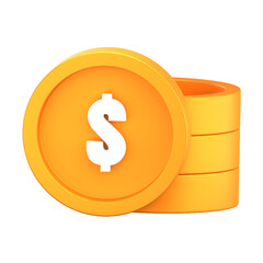 Coin 3D Icon