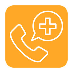 Call Log Multicolor Glyph Icon