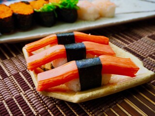 Japanese Food, Sushi, Crab sticks