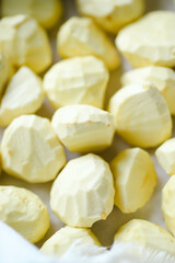You can enjoy delicious steamed chestnuts in autumn in Japan.