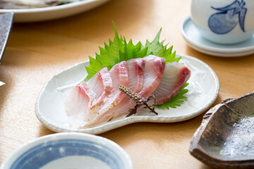 真鯛の刺身