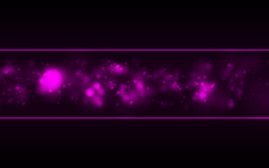 Purple glowing neon abstract tech background. Geometric bokeh vector design