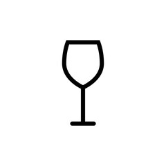 Creative Wine Glass Icon Template