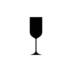 Creative Wine Glass Icon Template
