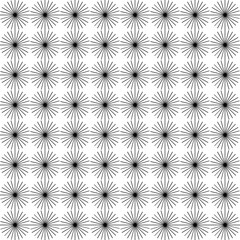 Fototapeta premium Background wallpaper flower square and seamless artwork illustration texture of vector graphic line design isolated flat trendy black white graphic designs beautiful pattern colorful fabric paper