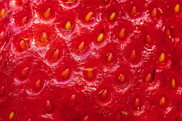 close up of strawberry