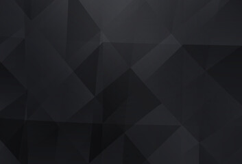 Light Gray vector abstract polygonal template.