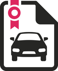 insurance car icon