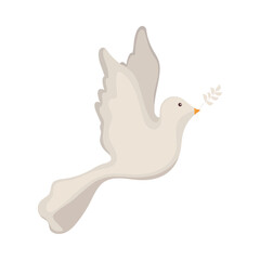 dove with olive branch