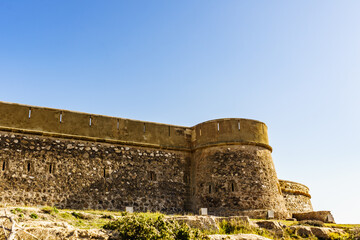 Obraz premium Old guards castle, Almeria Spain