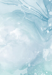 Obraz premium Elegant banner template design with color paint.